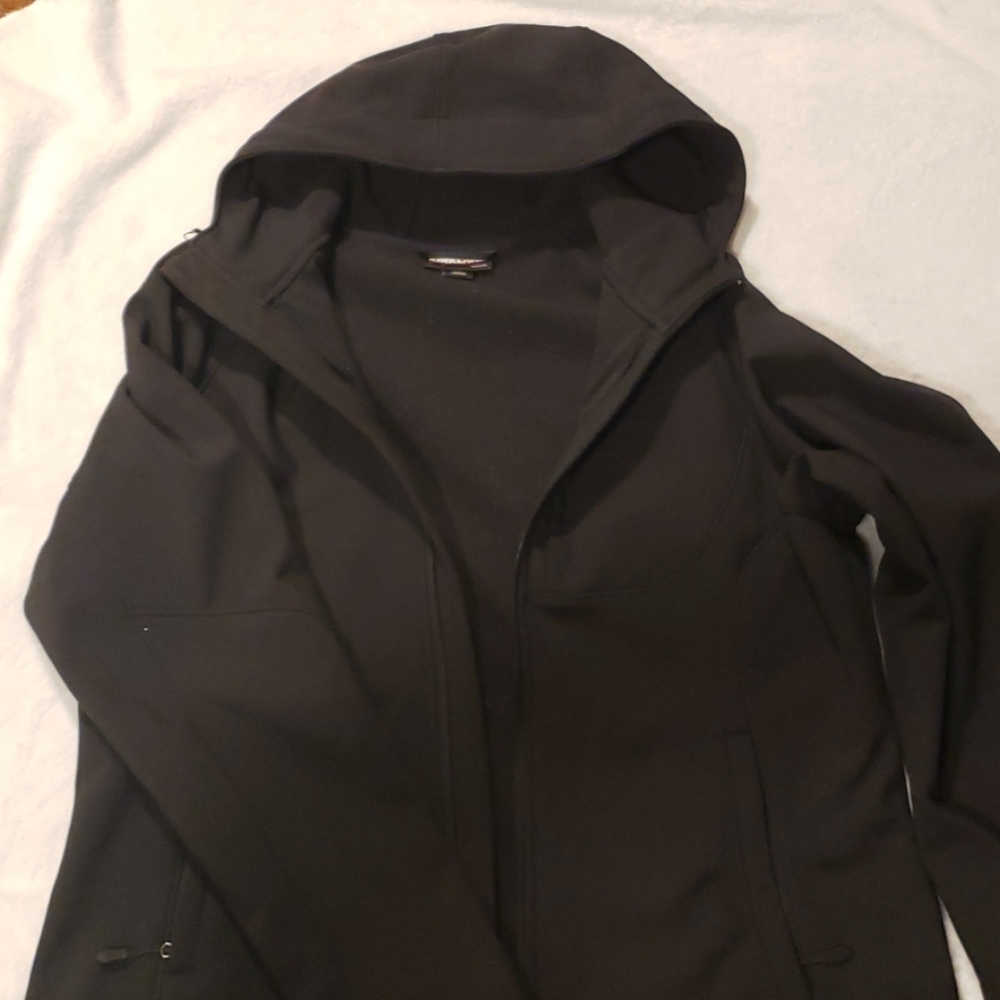 Black softshell jacket